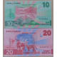 Замбия 10 и 20 квача 2024 (2025) UNC