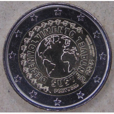 Португалия 2 евро 2025 Устойчивое развитие UNC