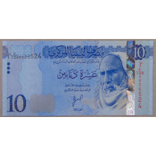 Ливия 10 динар 2025 UNC