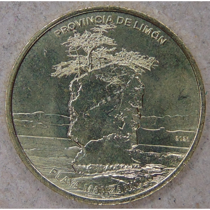 Коста-Рика 25 колон 2023 (2025) Провинция Лимон UNC