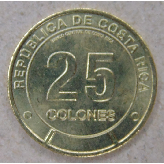 Коста-Рика 25 колон 2023 (2025) Провинция Лимон UNC