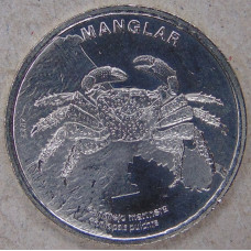 Коста-Рика 50 колон 2023 Мангровый краб UNC