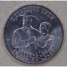 США 25 центов 2026 Мэйфлауэрское соглашение. 250 лет Независимости. P. UNC