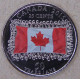 Канада 25 центов 2015 Канадский Флаг. Цветная UNC 