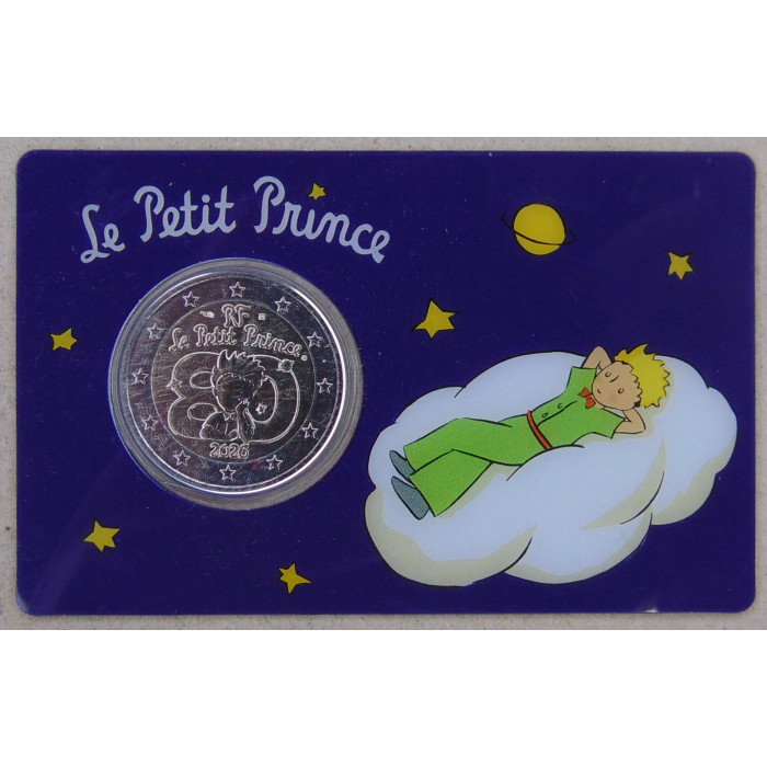 Франция 2 евро 2026 Маленький принц BUNC