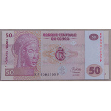  Конго 50 франков 2022 UNC