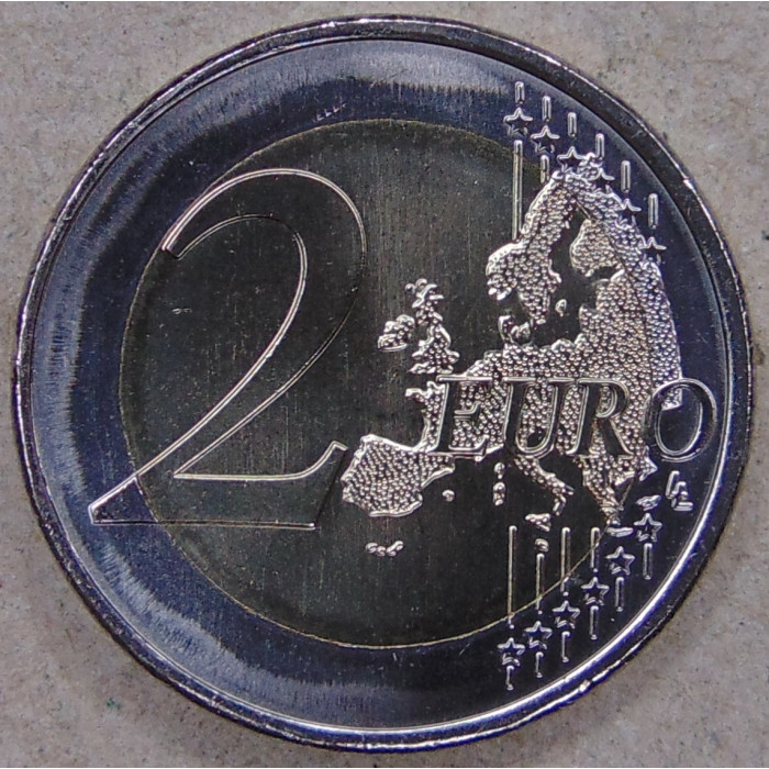 Португалия 2 евро 2026 100 лет фонду Ротари UNC