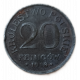 Польша  Польское Королевство 20 Фенигов 1918 год