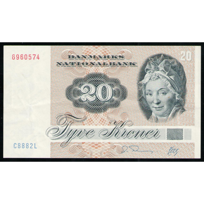 Дания 20 крон 1988 год