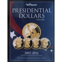 Альбом планшет Президентские однодолларовые монеты США
