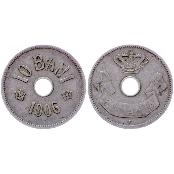 Румыния 10 Бани 1906 год
