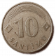 Латвия 10 сантим 1992 год