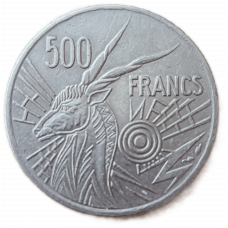 Камерун Центральная Африка 500 франков 1976 год
