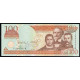 Доминикана 100 песо 2009 год UNC Дуарте Пуэрта-дель-Конде