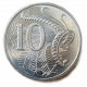 Австралия 10 Центов 2016 год , 50 лет десятичной денежной системы в Австралии, Монета 3 пенса 