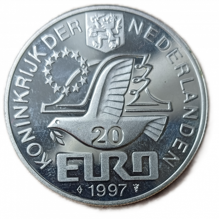 Нидерланды 20 Евро 1997 год , Питер Корнелисзон Хофт
