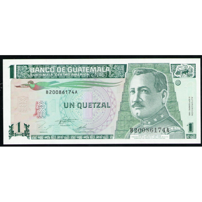 Гватемала 1 Кетсаль 1995 год UNC