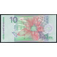 Суринам 10 Гульденов 2000 год , UNC, Птица Чернозобый манго , Здание Центрального банка , Парамарибо