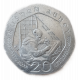 Остров Мэн 20 Пенсов 2003 год Аббатство Рашен Елизавета 2