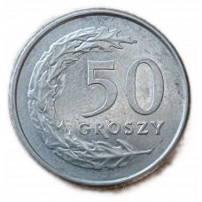 Польша  50 Грошей 1992 год