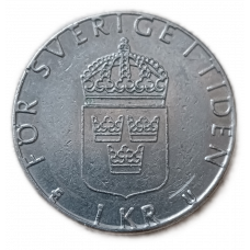 Швеция 1 Крона 1979 год , Карл XVI Густав