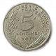 Франция 5 Сентим 1977 год