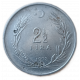 Турция 2 1/2 лиры 1972 год