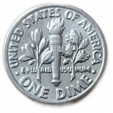 США 10 Центов 1997 год , P, Вашингтон 