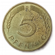 Германия ФРГ 5 Пфеннигов 1995 год D
