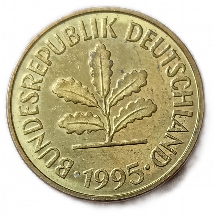 Германия ФРГ 5 Пфеннигов 1995 год D