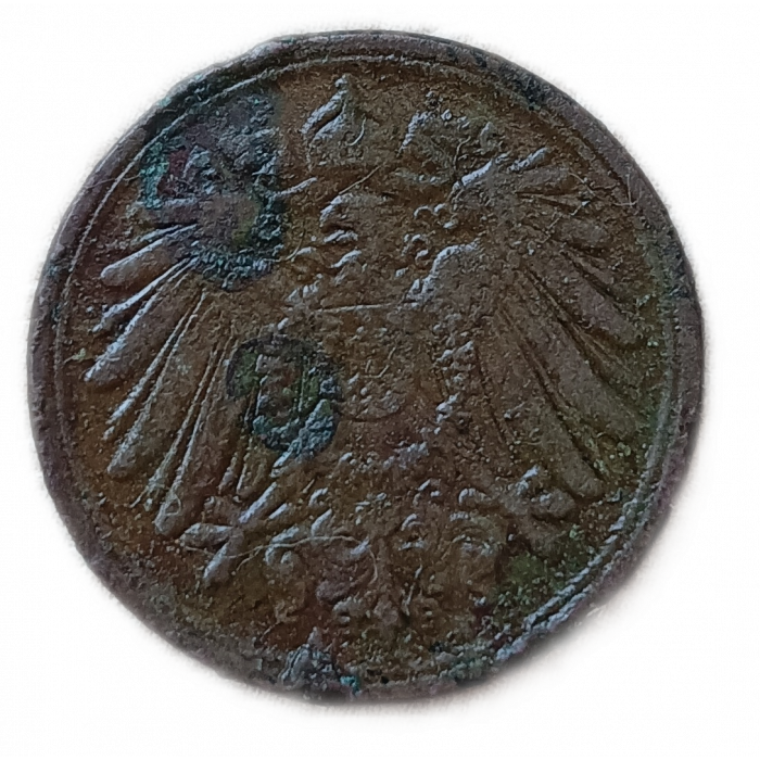 Германия 1 Пфенниг 1906 год  