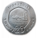 Гибралтар 20 пенсов 2004 год 300 лет захвата Гибралтара Обнаружение черепа неандертальца в 1848 году