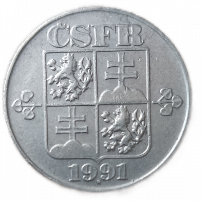 Чехословакия 2 кроны 1991 год