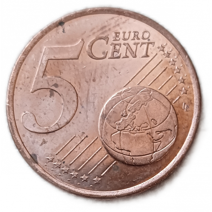 Франция 5 Евроцентов 2002 год