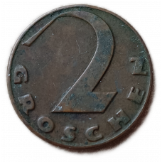 Австрия 2 Гроша 1925 год