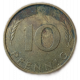 Германия , ФРГ 10 Пфеннигов 1992 год , J