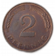 Германия , ФРГ 2 Пфеннига 1993 год , G