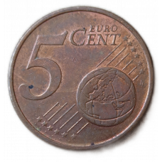 Германия 5 Евроцентов 2002 год , D