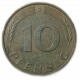 Германия ФРГ 10 Пфеннигов 1991 год D