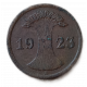 Германия 2 Рентенпфеннига 1923 год , А , Веймарская республика