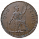 Великобритания 1 Пенни 1940 год Король Георг 6