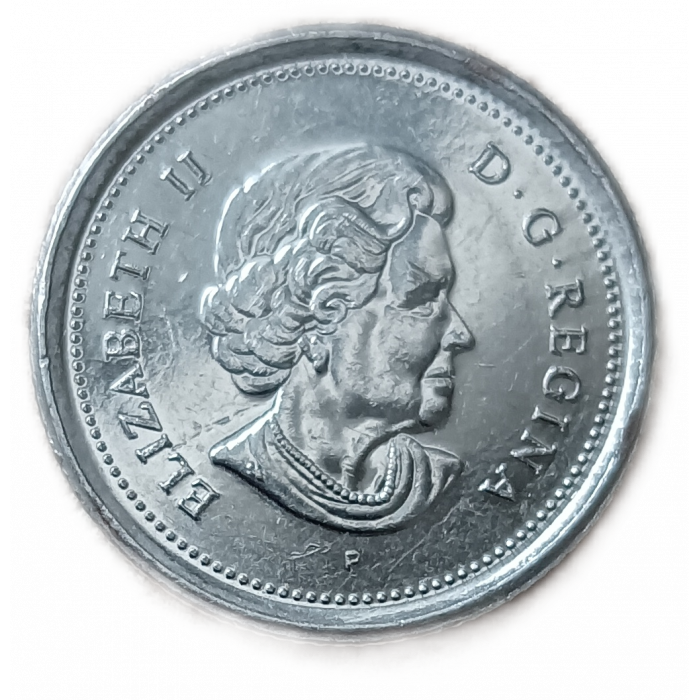 Канада 10 Центов 2006 год UNC Парусный корабль Bluenose Синеносый 