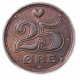 Дания 25 Эре 2002 год 