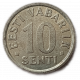 Эстония 10 сентов 2008 год