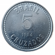 Бразилия 5 Крузадо 1986 год
