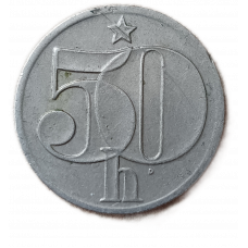 Чехословакия 50 Геллеров 1978 год