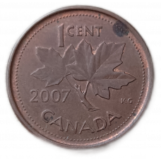 Канада 1 Цент 2007 год , Елизавета 2 