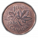 Канада 1 Цент 1986 год , Елизавета 2  