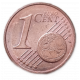 Ирландия 1 Евроцент 2012 год Арфа