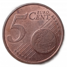 Нидерланды 5 Евроцентов 2017 год 